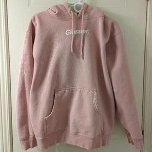 Glossier - Pink Hoodie (Medium)
